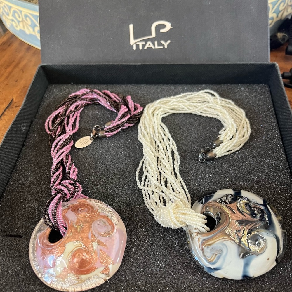 Murano pendants necklaces